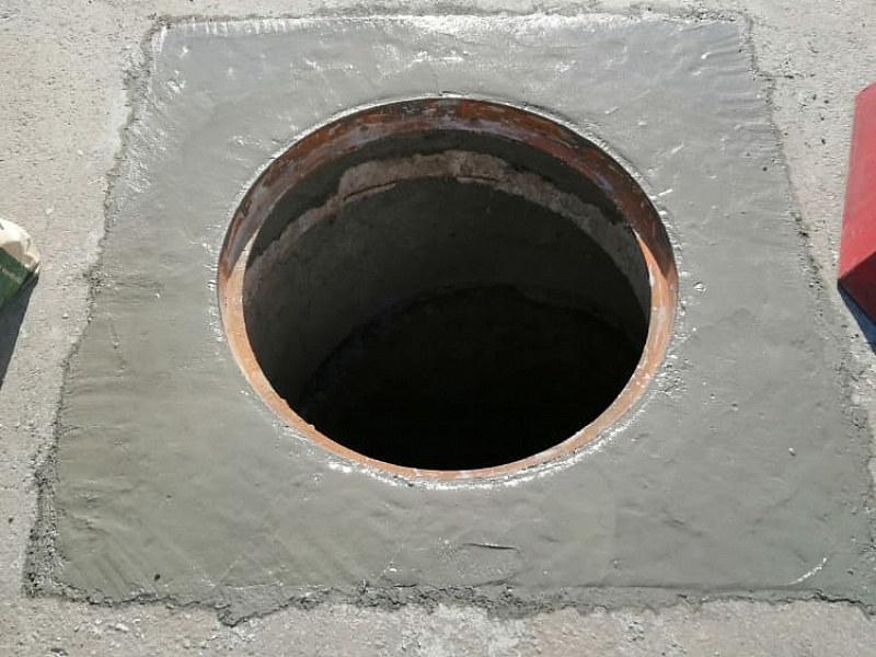 Восстановление дорожного покрытия бетоном В25 М150